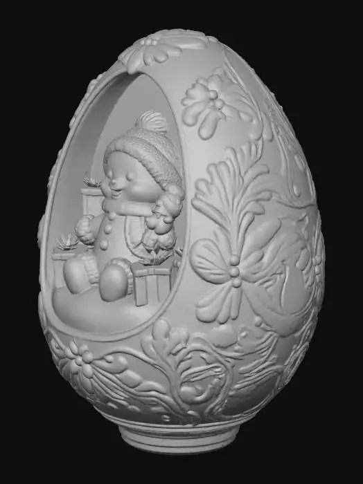 3D model for Winter Wonderland Egg