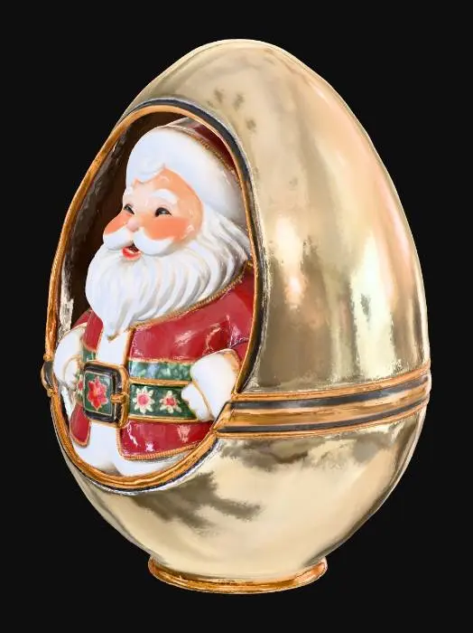 3D model for Santa Egg Surprise