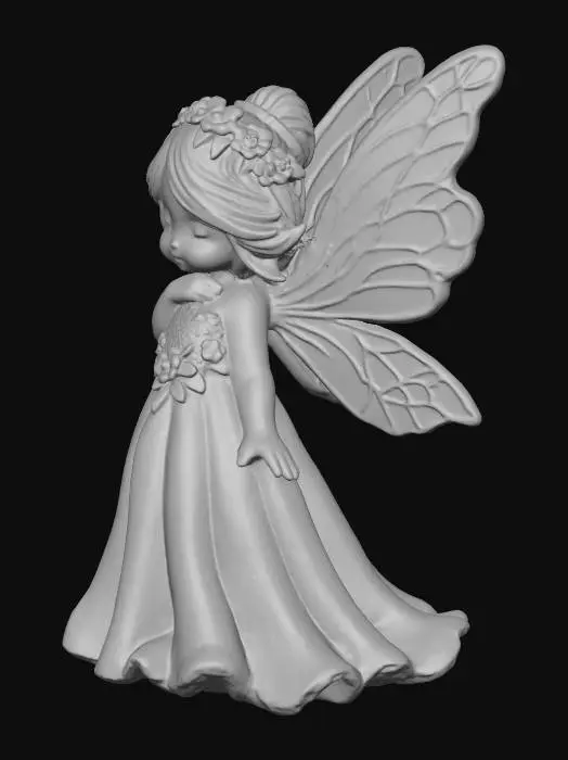 3D model for Ethereal Fairy Elegance