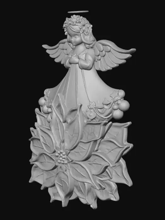 3D model for Angelic Poinsettia