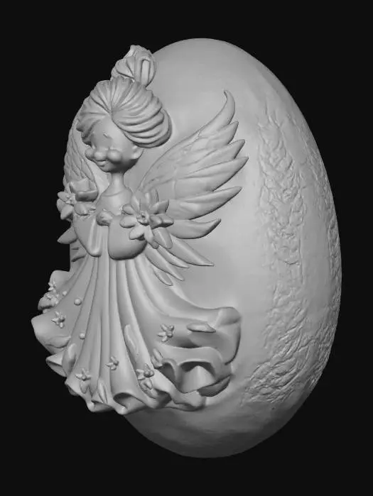 3D model for Angel in Bloom