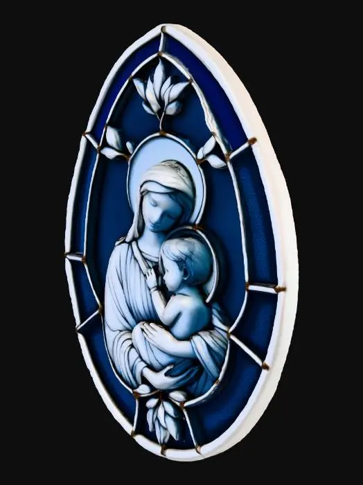 3D model for Madonna and Child Serenity