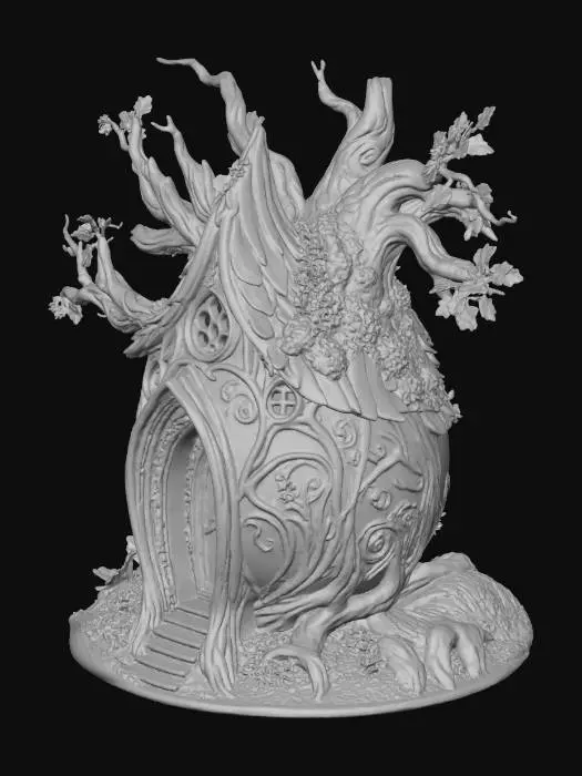 3D model for Enchanted Treehouse