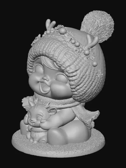 3D model for Winter Whimsy