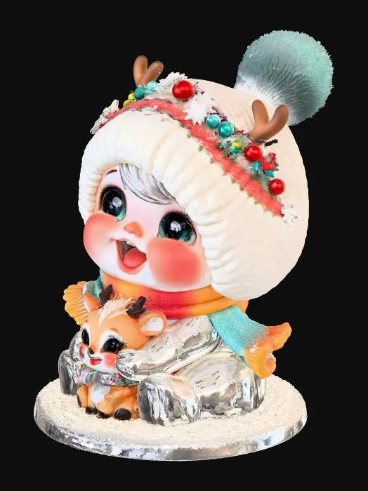 3D model for Winter Whimsy