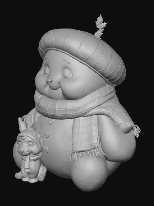 3D model for Snowy Companions