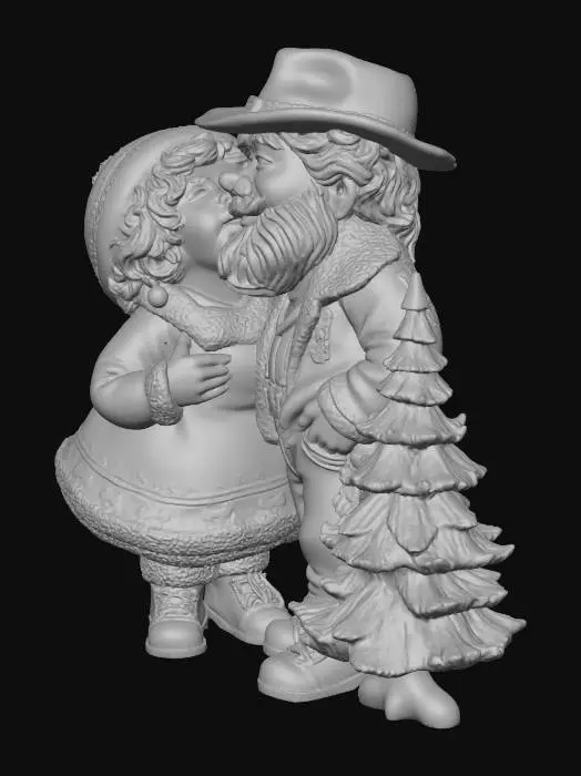 3D model for Winter Kiss, #Christmas2025#