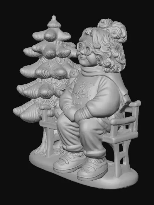 3D model for Grandma's Winter Bliss