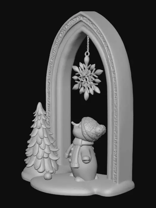 3D model for Winter's Glow