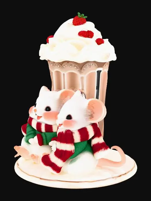 3D model for Cozy Mice Delight, #Christmas2025#