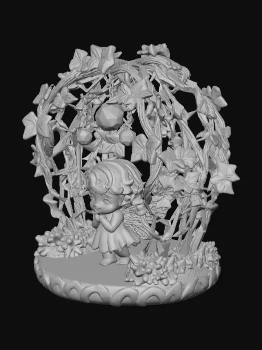 3D model for Fairy Wonderland Charm