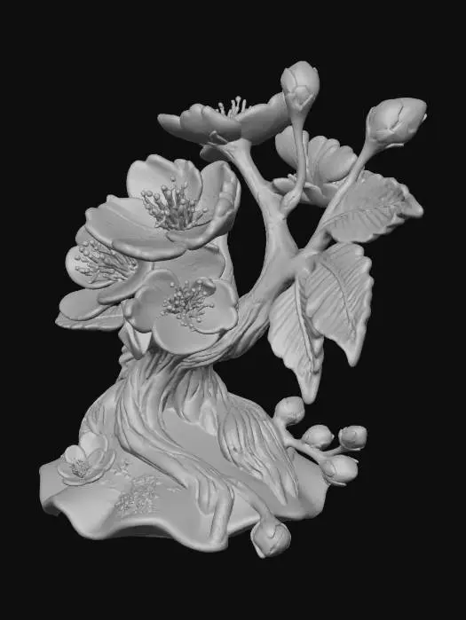 3D model for Blossoming Elegance