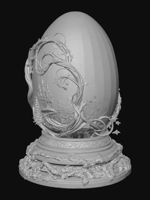 3D model for Enchanted Castle Sphere