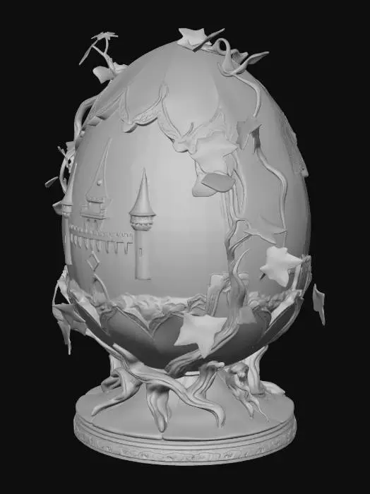 3D model for Vine Elegance Egg