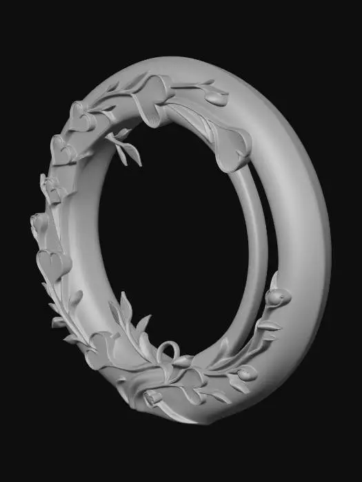 3D model for Heart Wreath 1