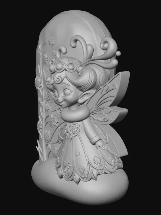 3D model for Jewelwing Snow Fairy