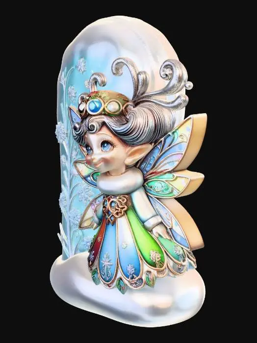 3D model for Jewelwing Snow Fairy