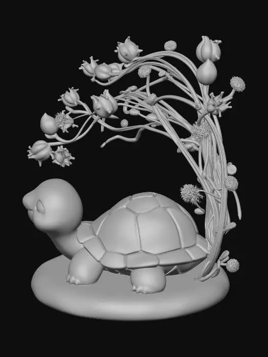 3D model for Tortoise Prickly Pear 2