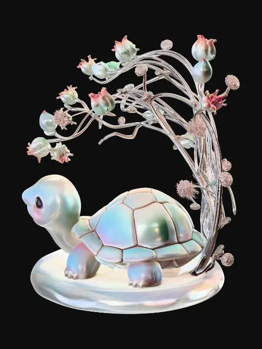 3D model for Tortoise Prickly Pear 2