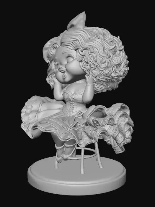 3D model for Hispanic Doll 4