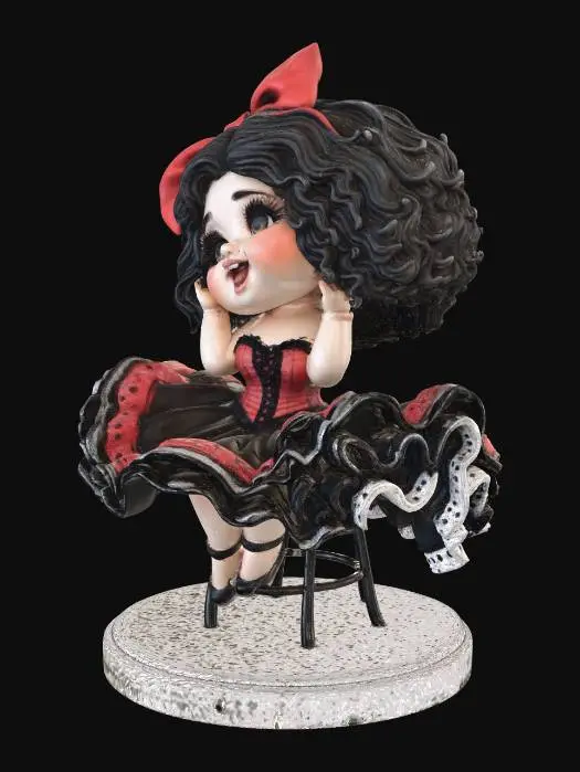 3D model for Hispanic Doll 4
