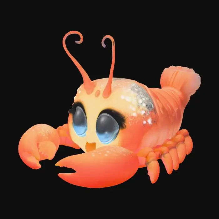 3D model for Bubbly Lobsterling