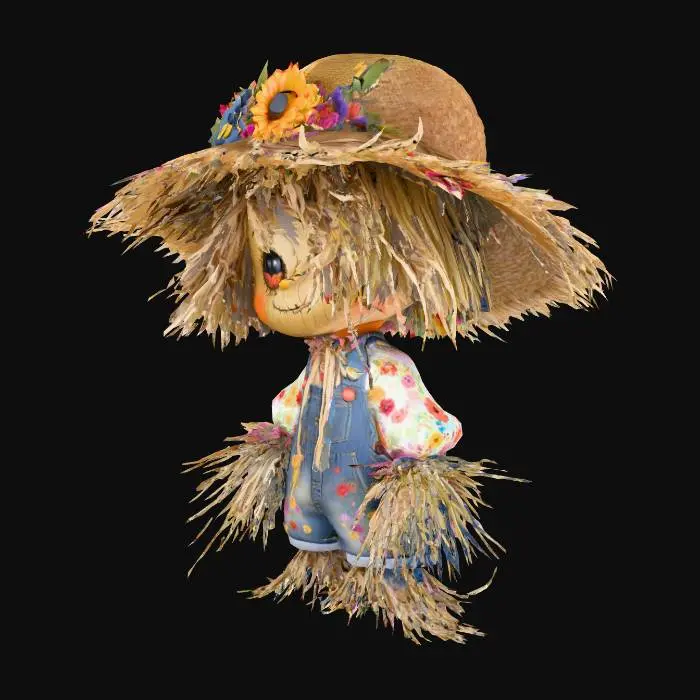 3D model for Sunlit Scarecrow Bliss