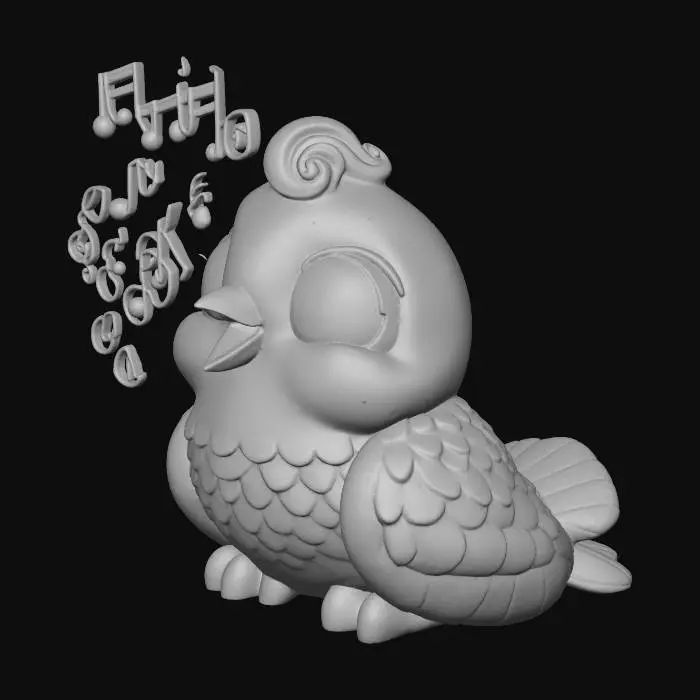 3D model for Melodic Chirp