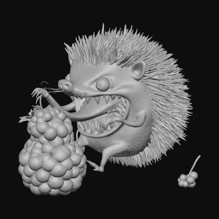 3D model for Berry Frenzy, #villain#