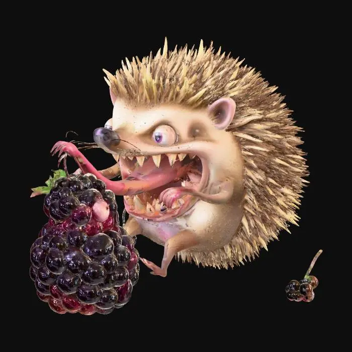 3D model for Berry Frenzy, #villain#