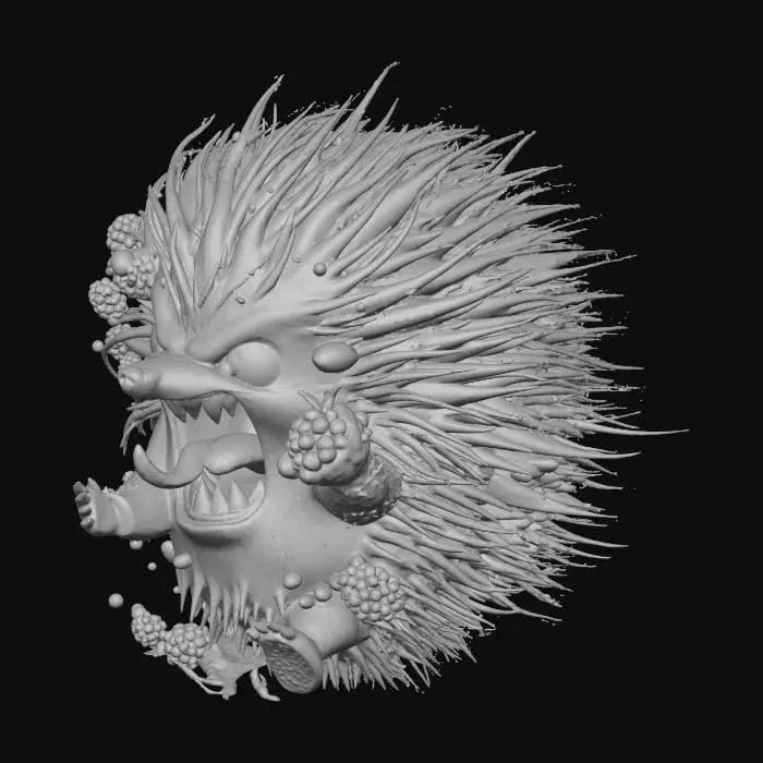 3D model for Prismatic Hedgehog Rampage