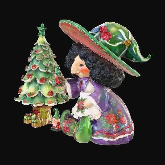 3D model for Hispanic Christmas Gnome