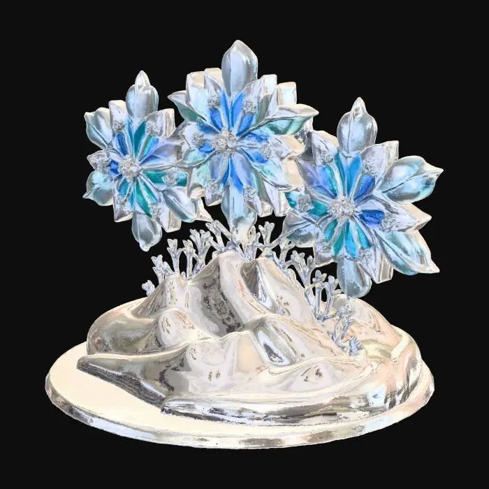 3D model for Frosted Elegance
