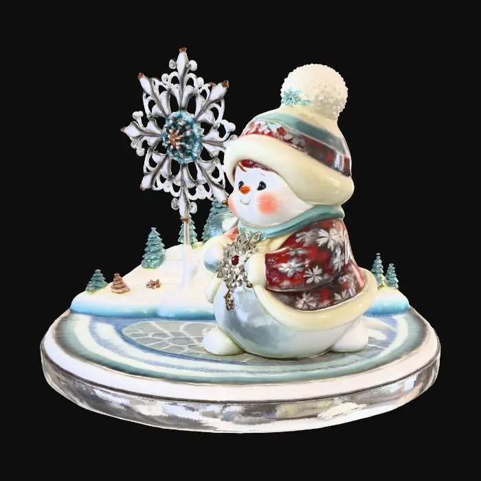 3D model for Winter Whimsy Snowman