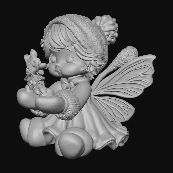 3D model for Winter Fairy Magic