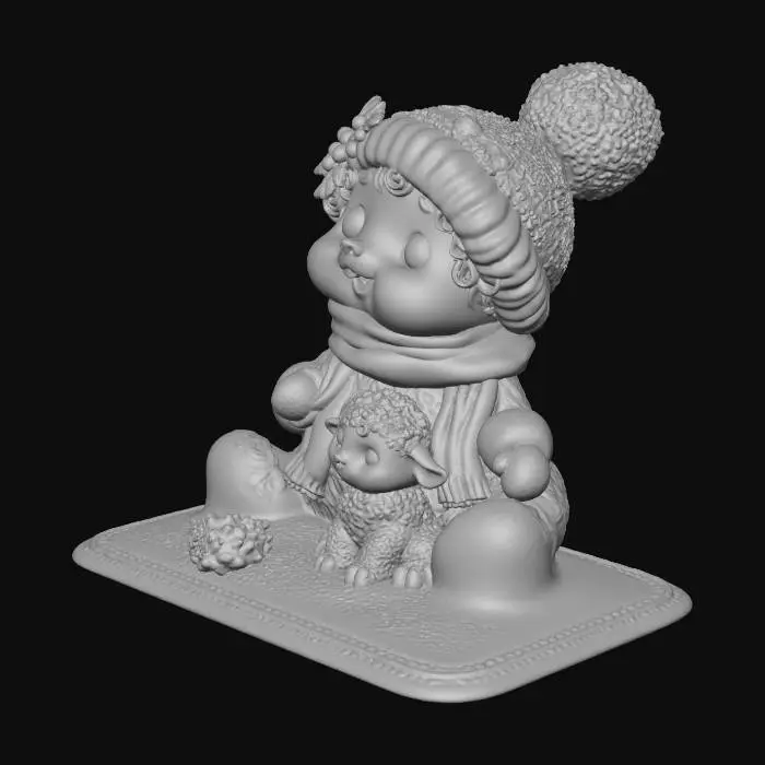 3D model for Winter Pals