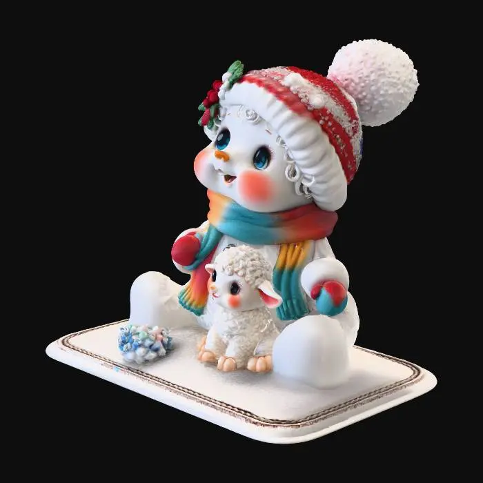 3D model for Winter Pals