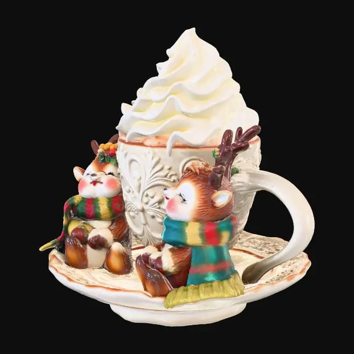 3D model for Cozy Cocoa Delight, #Christmas2025#