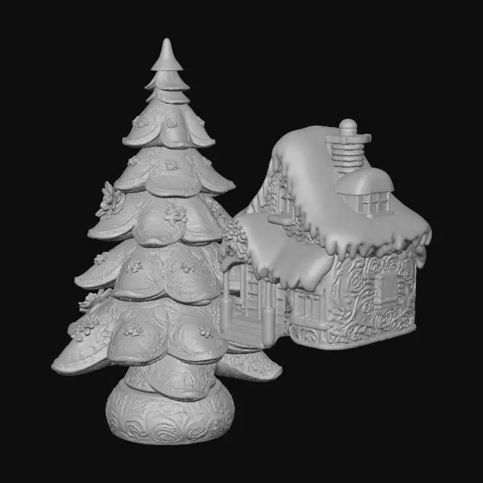 3D model for Winter Whimsy, #Christmas2025#
