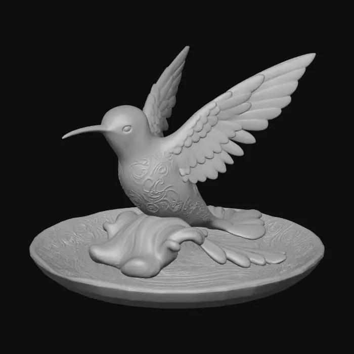 3D model for Vibrant Hummingbird