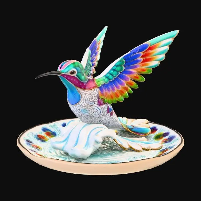 3D model for Vibrant Hummingbird