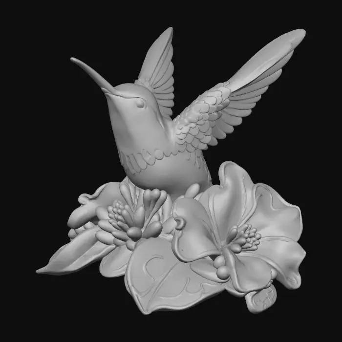3D model for Ethereal Hummingbird