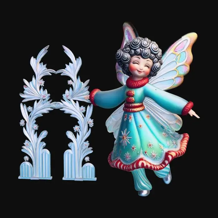 3D model for Jewelwing Fairy 3