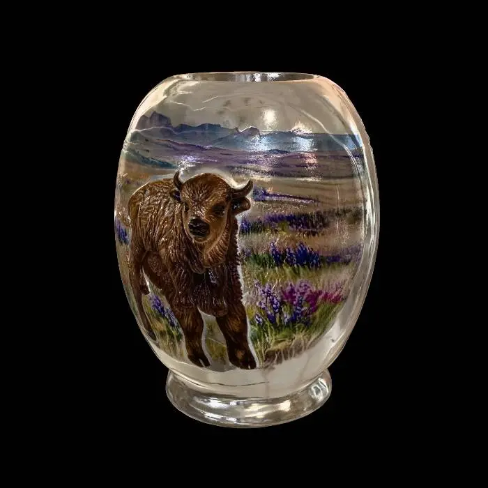 3D model for Bison Calf on the Prairie