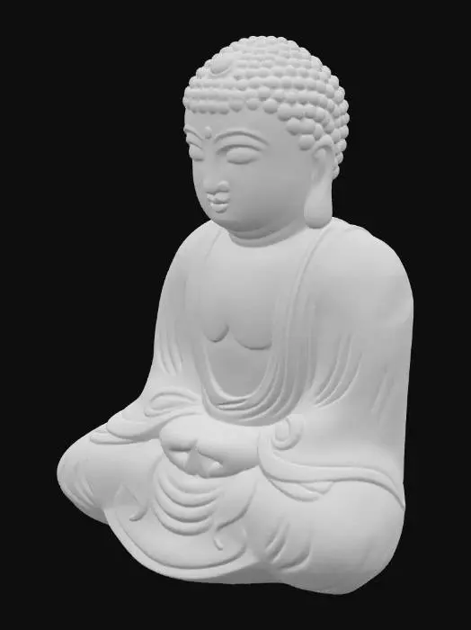 3D model for Будда