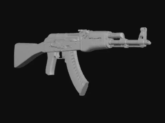 3D model for AK-47 Bluegem