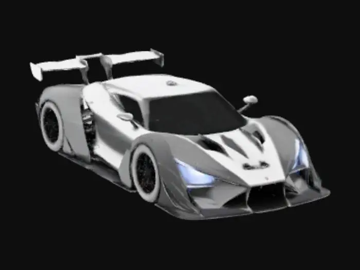 3D model for Futuristic Racer (velterra hyper)