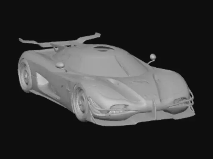 3D model for Koenigsegg One:1