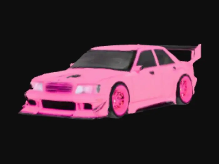 3D model for Twin engine 190e Evo II