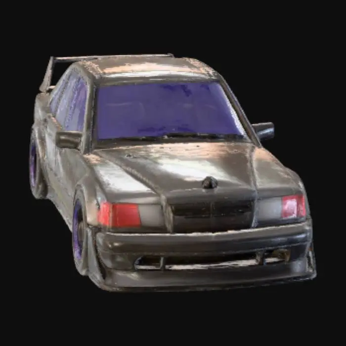 3D model for Street Racer Elegance Mercedes Benz 190e Evo II